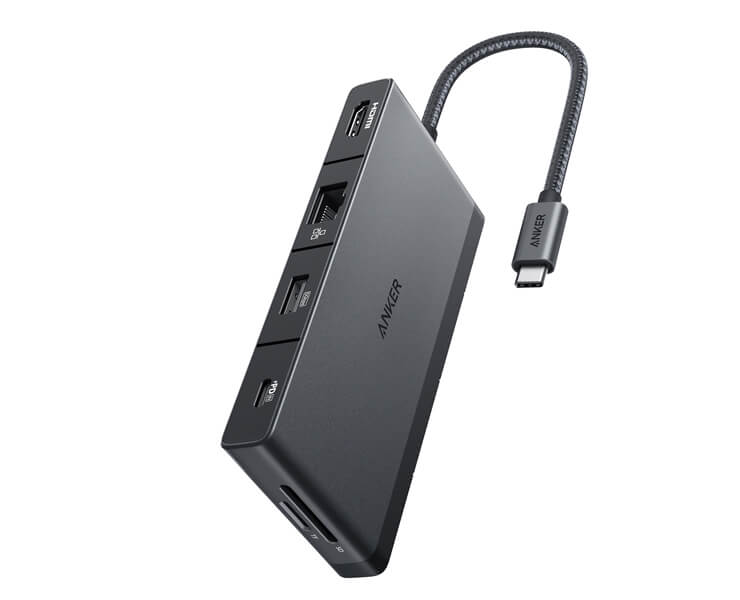 רכזת Anker 552 USB-C שחור