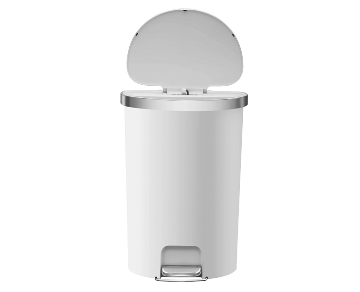 פח רגלית חצי עיגול 55 ליטר HANNA EK6221