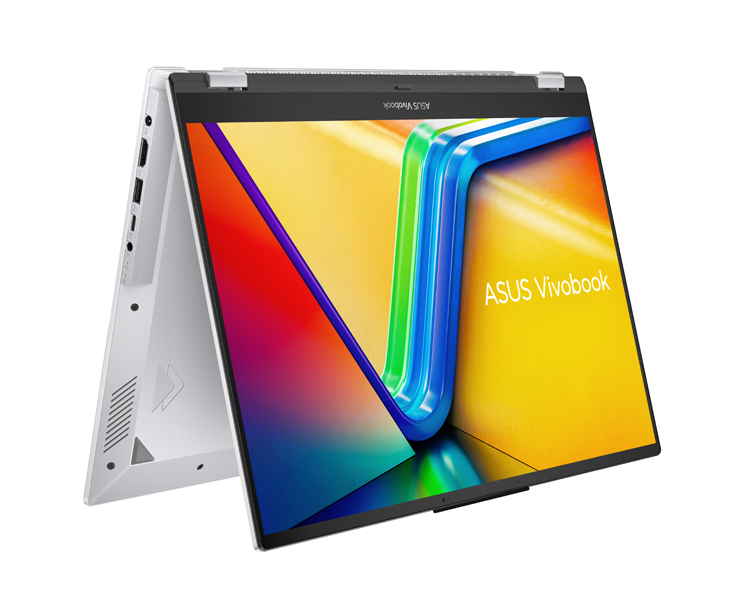 מחשב נייד מסך מגע 16 Asus Vivobook S TP3604VA-MC264W Flip Core i5-13500H 8gb+512gb כסוף