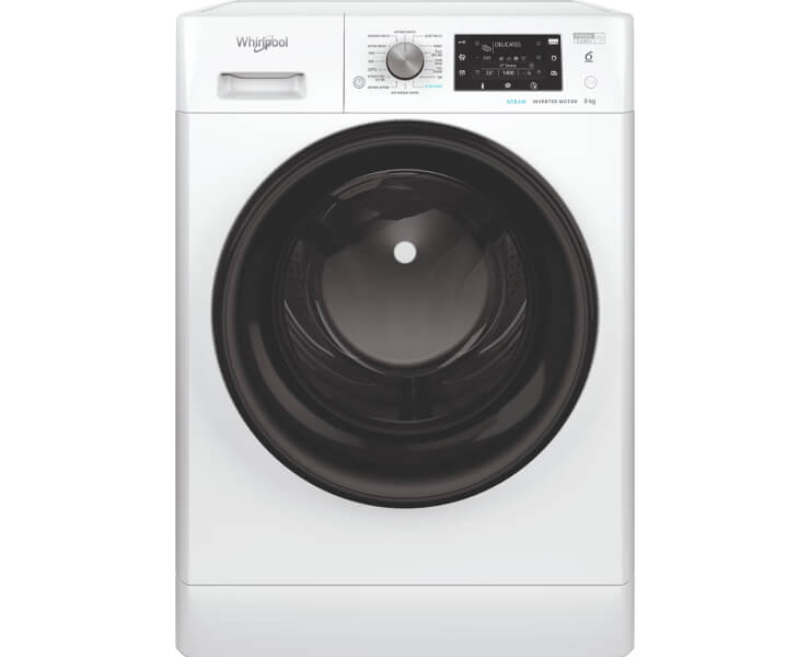 מכונת כביסה פתח קידמי ווירפול 9 ק'ג FFD 9458 BV IL