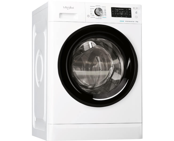 מכונת כביסה פתח קידמי ווירפול 9 ק'ג FFD 9458 BV IL