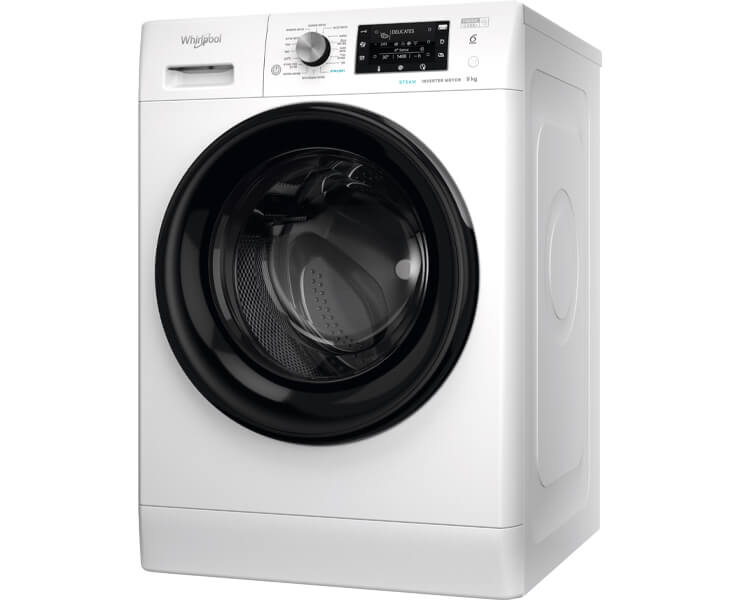 מכונת כביסה פתח קידמי ווירפול 9 ק'ג FFD 9458 BV IL
