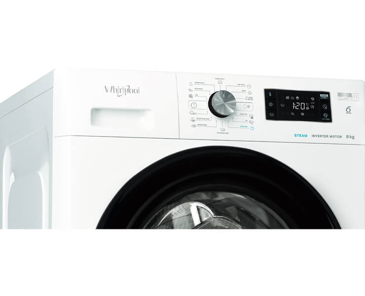 מכונת כביסה פתח קידמי ווירפול 8 ק'ג FFB 8258 BV IL
