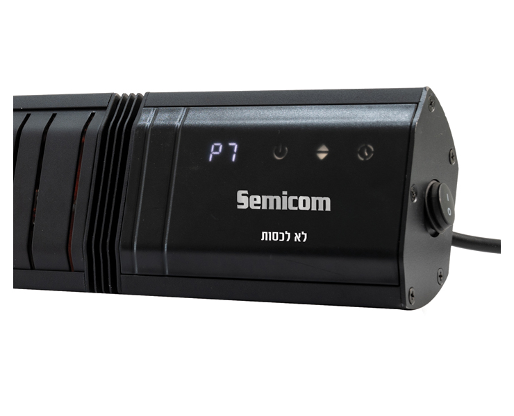 תנור אמבטיה אינפרא 9 מצבים כולל שלט SEMICOM HAH-2065