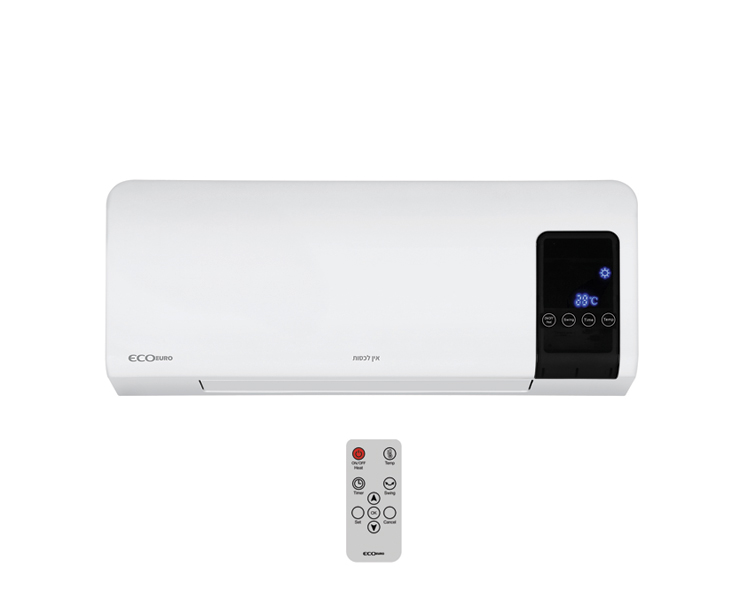 תנור מזגנית חימום כולל שלט רחוק EcoEuro HAH-2005 2000W