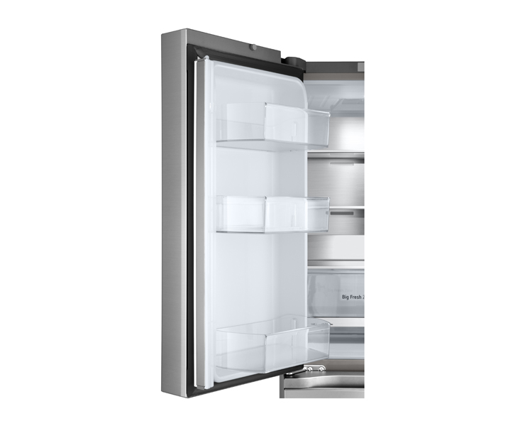 מקרר 4 דלתות כסוף בנפח 665 ליטר GR-728 L.G