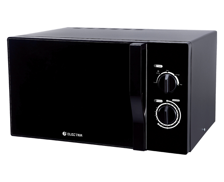 Electra שחור ELM823BL מיקרוגל מכני 23 ליטר