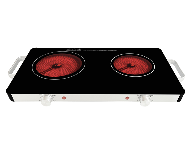 כירה קרמית כפולה Electra 8202A 