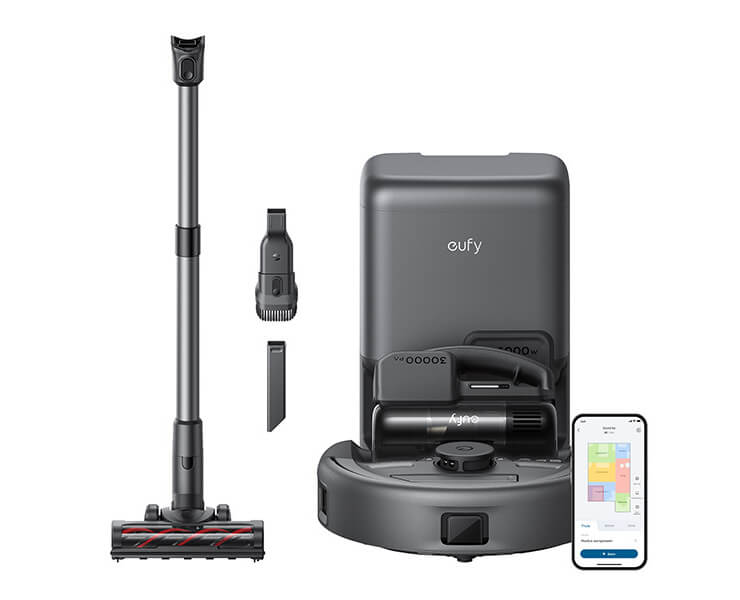 שואב אבק רובוטי משולב שואב ידני Anker Eufy E20 Omni Robot Vacuum