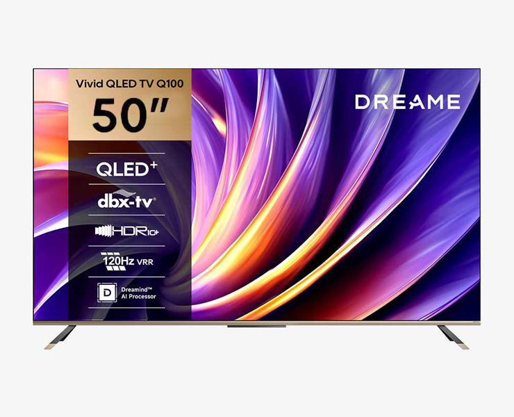 טלוויזיה חכמה 50" QLED 4K Dreame 50Q100