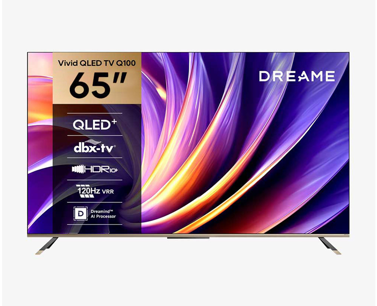 טלוויזיה חכמה 65" QLED 4K Dreame 65Q100