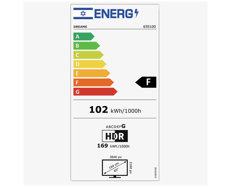 טלוויזיה חכמה 65" QLED Mini LED 4K Dreame 65S100