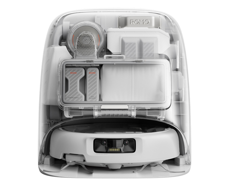 שואב אבק רובוטי שוטף DJI ROMO P
