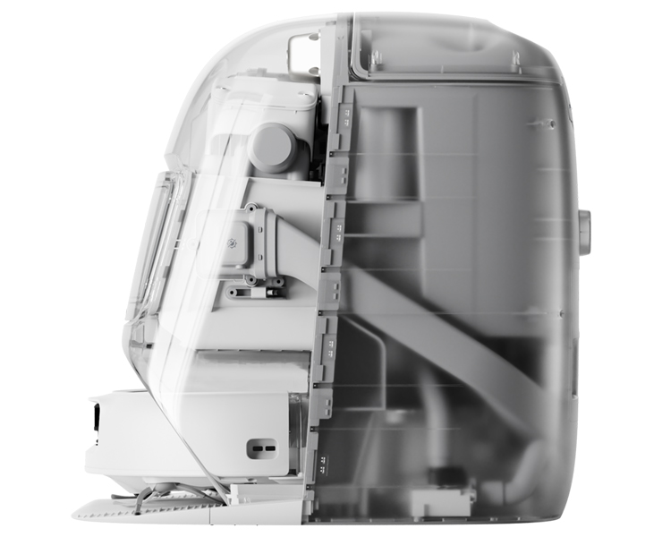 שואב אבק רובוטי שוטף DJI ROMO P