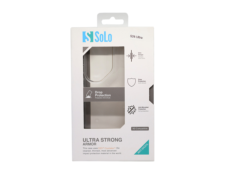 כיסוי שקוף סמסונג גלקסי SOLO S26 Ultra