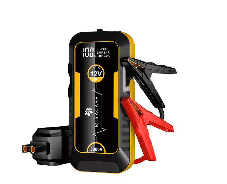 בוסטר התנעה לרכב 3 ב- 1 Miracase MJS20000 12V 3000A