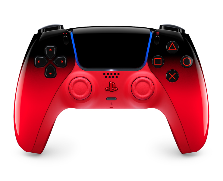 שלט אלחוטי Techno Red DualSense HYPERPOP 