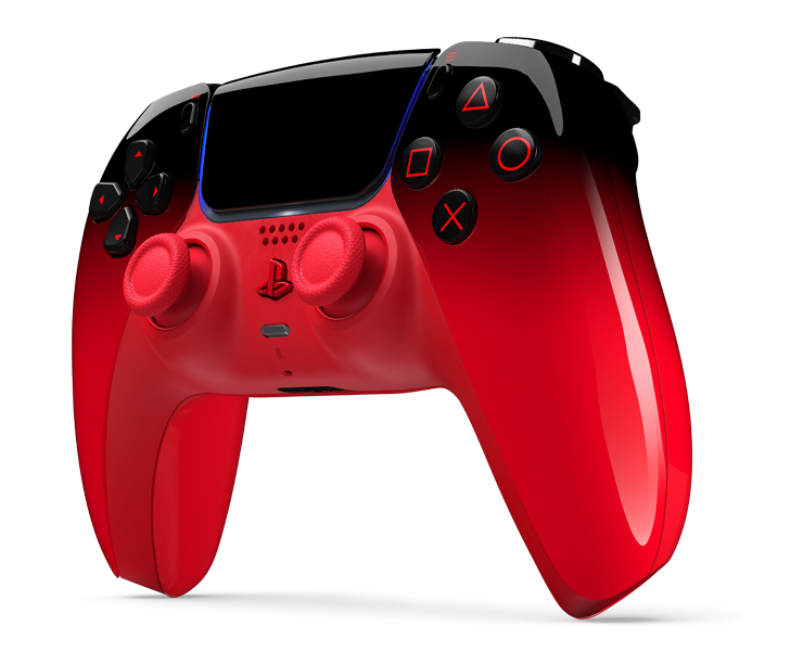 שלט אלחוטי Techno Red DualSense HYPERPOP 