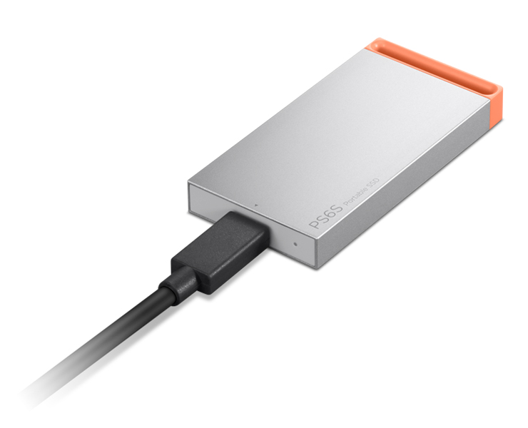 כונן חיצוני Lenovo PS6 Portable 512gb SSD GXB1T57736