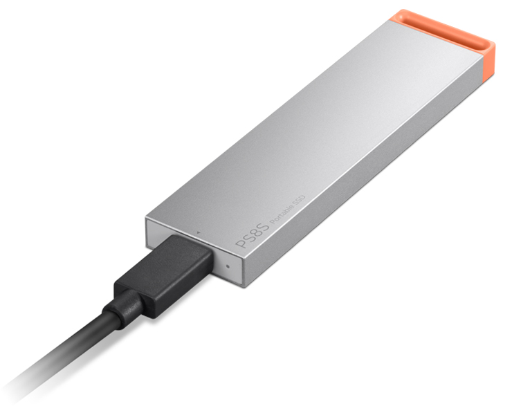 כונן חיצוני Lenovo PS8 Portable 2TB SSD GXB1T57741 