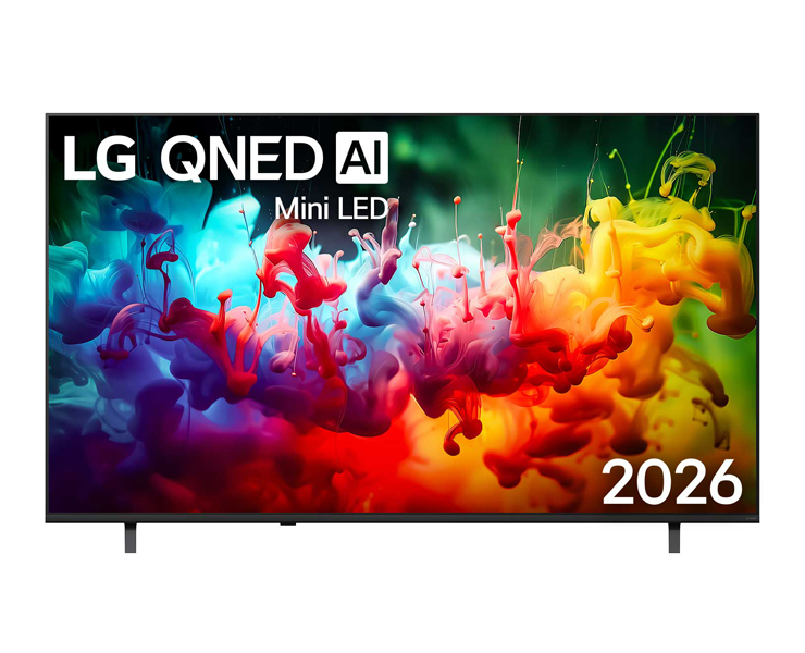מסך 75 LG QNED AI 4K Mini LED 75QNED72B6T 