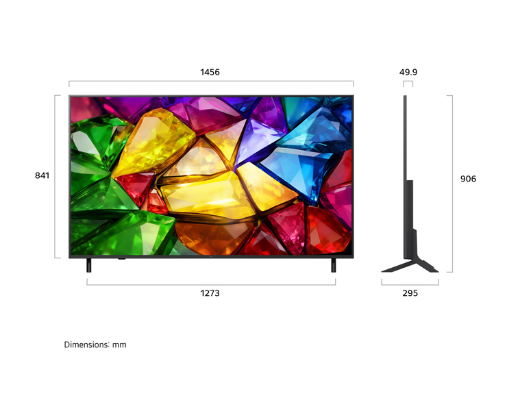 מסך 65 LG Mini RGB evo AI 65MRGB85B6C 