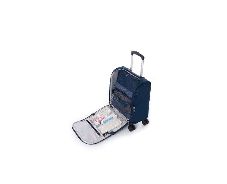 סט מזוודות בד ותיק עליה למטוס Slazenger דגם C-lite