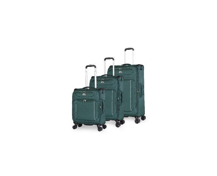 סט מזוודות בד SLAZENGER  Metro Flux