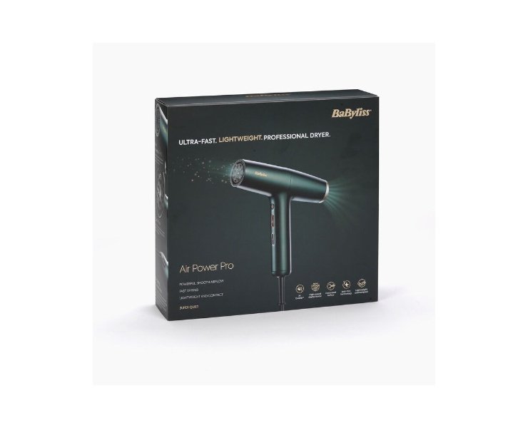 מייבש שיער BaByliss Air Power Pro  BA-D6555DE/ILE 
