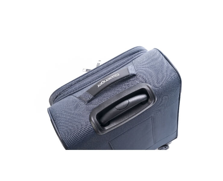 זוג מזוודות גדולה+טרולי עליה למטוס Slazenger C-Lite