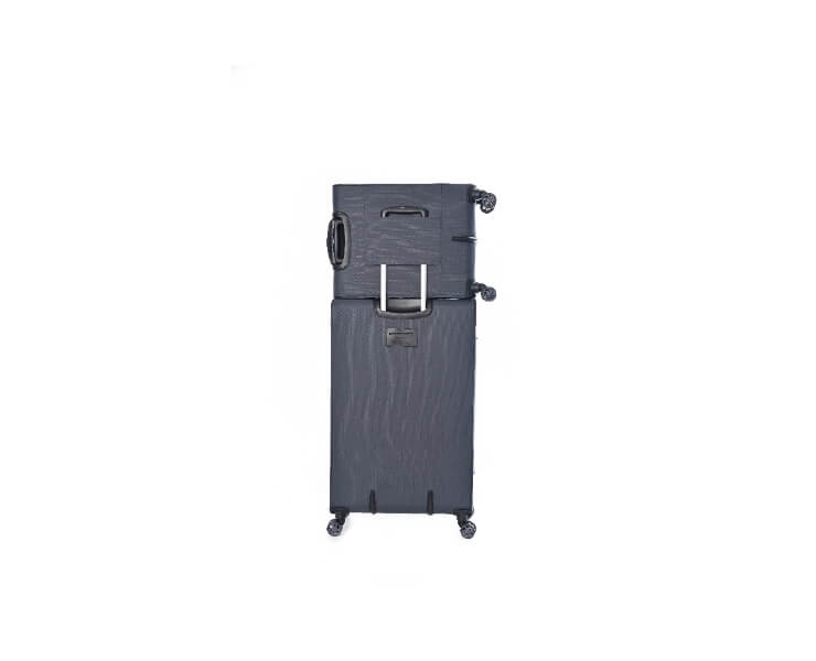 זוג מזוודות גדולה+טרולי עליה למטוס Slazenger C-Lite
