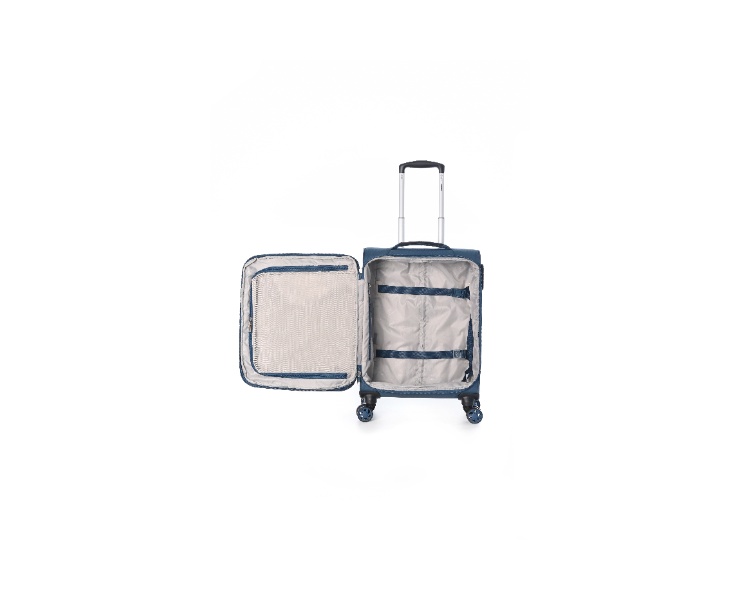 זוג מזוודות גדולה+טרולי עליה למטוס Slazenger C-Lite