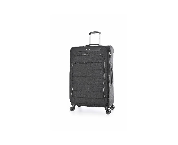 זוג מזוודות גדולה+טרולי עליה למטוס Slazenger C-Lite