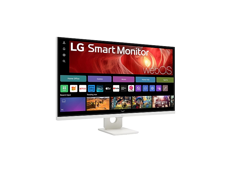 מסך מחשב חכם 31.5 LG 32U721SA-W UHD VA 4K לבן