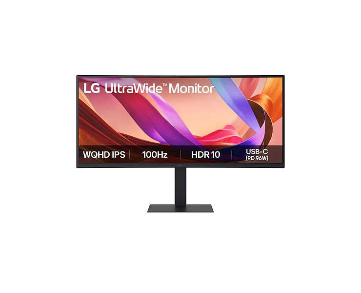 מסך מחשב קעור LG UltraWide WQHD 34U650A-B 