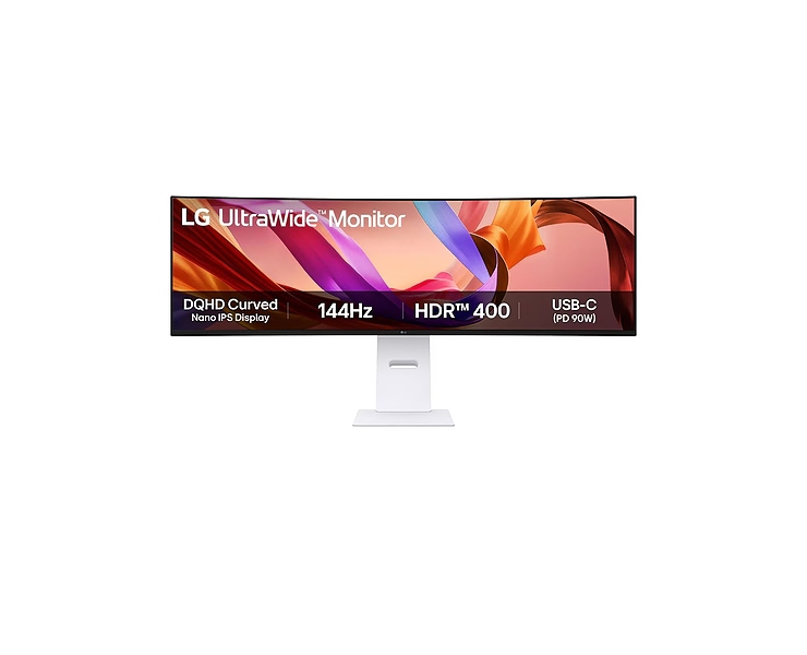 מסך מחשב קעור LG UltraWide DQHD Nano 49U950A-W 