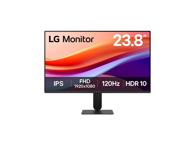 מסך מחשב 23.8" LG FHD 24U411A-B 