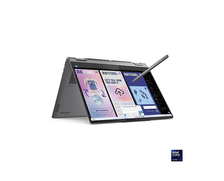 מחשב נייד מסך מגע לנובו 14"  Lenovo Yoga 7 2-in-1 14ILL10 OLED Ultra 5 83JQ004LIV
