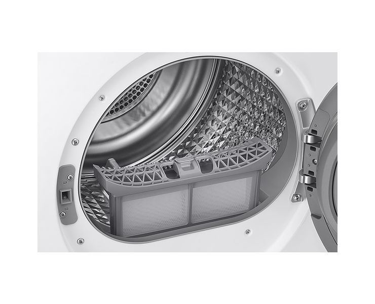 מכונת כביסה 9 ק"ג Samsung Heat-Pump DV90DB7845GE
