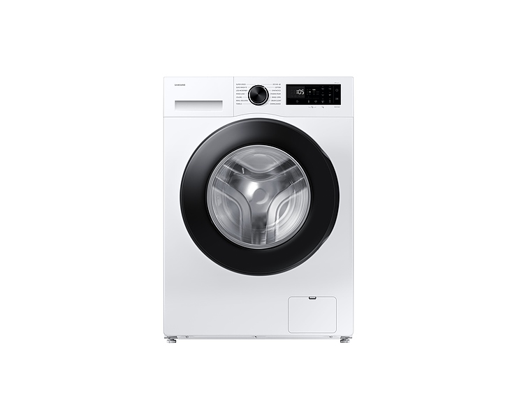 מכונת כביסה 8 ק"ג AI ECO BUBB דלת שחורה samsung