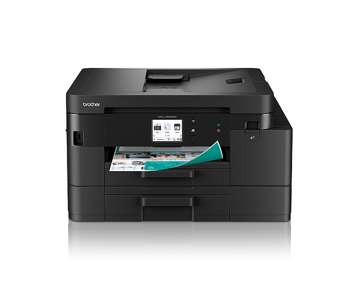 מדפסת הזרקת דיו משולבת אלחוטית BROTHER MFCJ4550DWZU1