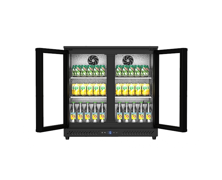 מקרר ויטרינה דלפק 2 דלתות FAYNAMELI RF-290PS