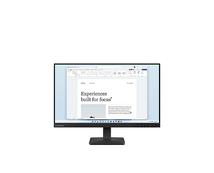 מסך מחשב 23.8 Lenovo L24-4E FHD IPS 48Hz 68C2KAC1IS 