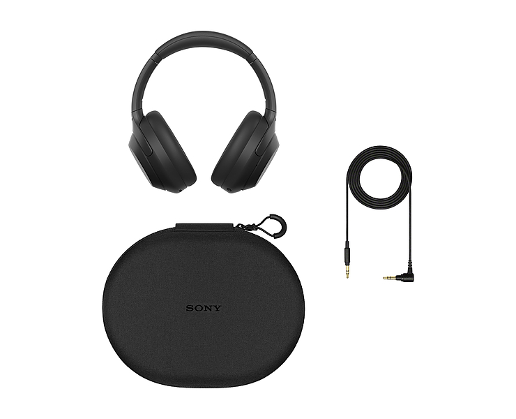 אוזניות קשת אלחוטיות SONY WH-1000XM4C
