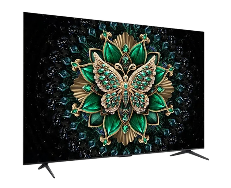 טלוויזיה חכמה 55" TCL 55C69K Premium QD Mini LED 4K