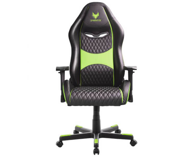 כיסא גיימינג ירוק SPARKFOX GC80D