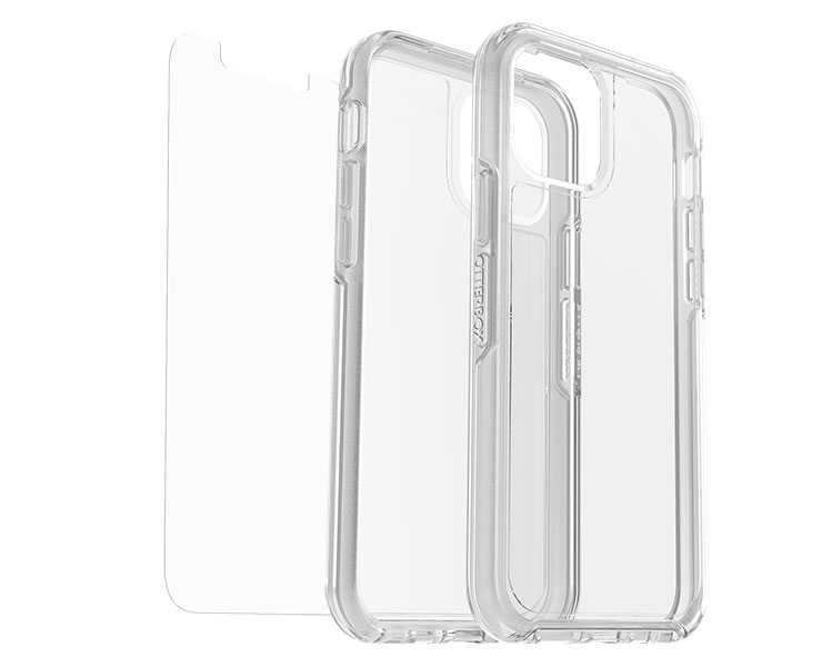 כיסוי + מגן זכוכית Otterbox Symmetry iPhone 12 Pro Max