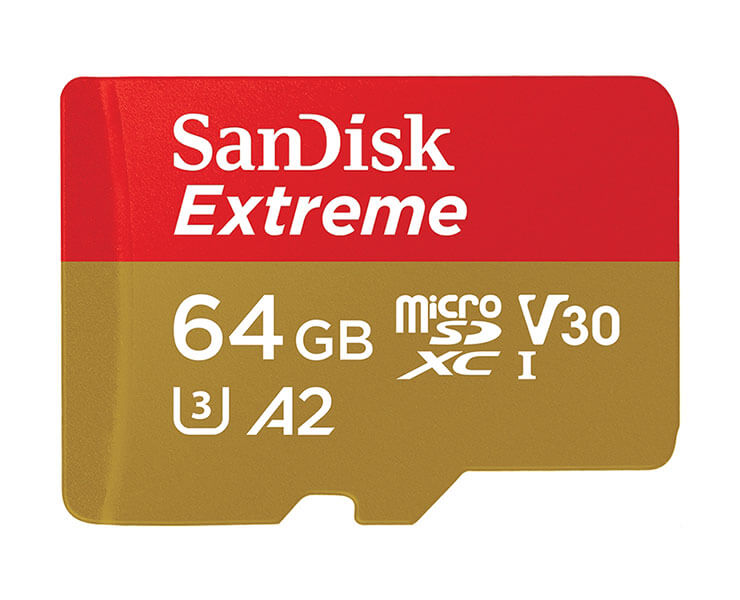 כרטיס זיכרון SanDisk Ext Pro microSDHC 64GB