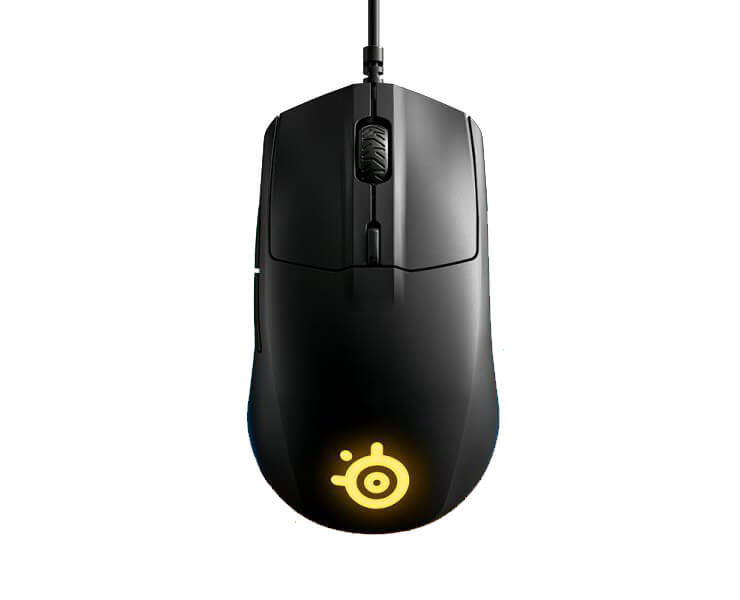 עכבר גיימינג חוטי SteelSeries Rival 3 BLK