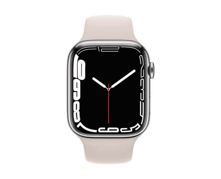 שעון חכם אל חלד Apple Watch Series 7 41mm GPS + Cellular